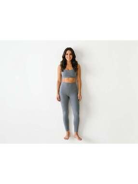 Alo Yoga 7/8 High-Waist Airlift Legging Steel Grey Size M NWT
